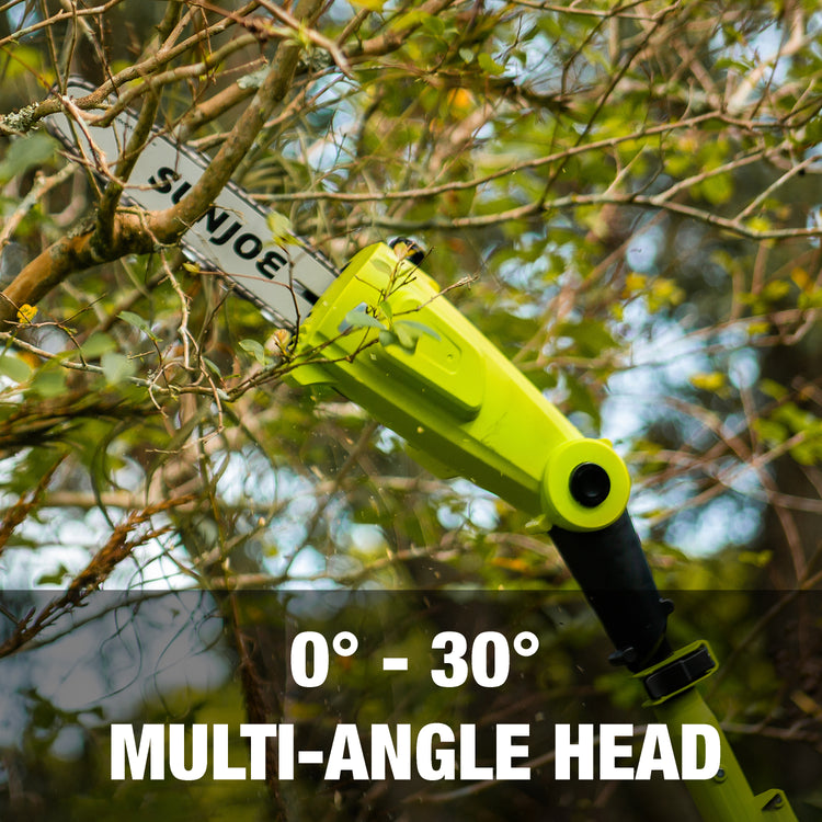 0 to 30 degree multi-angle head.