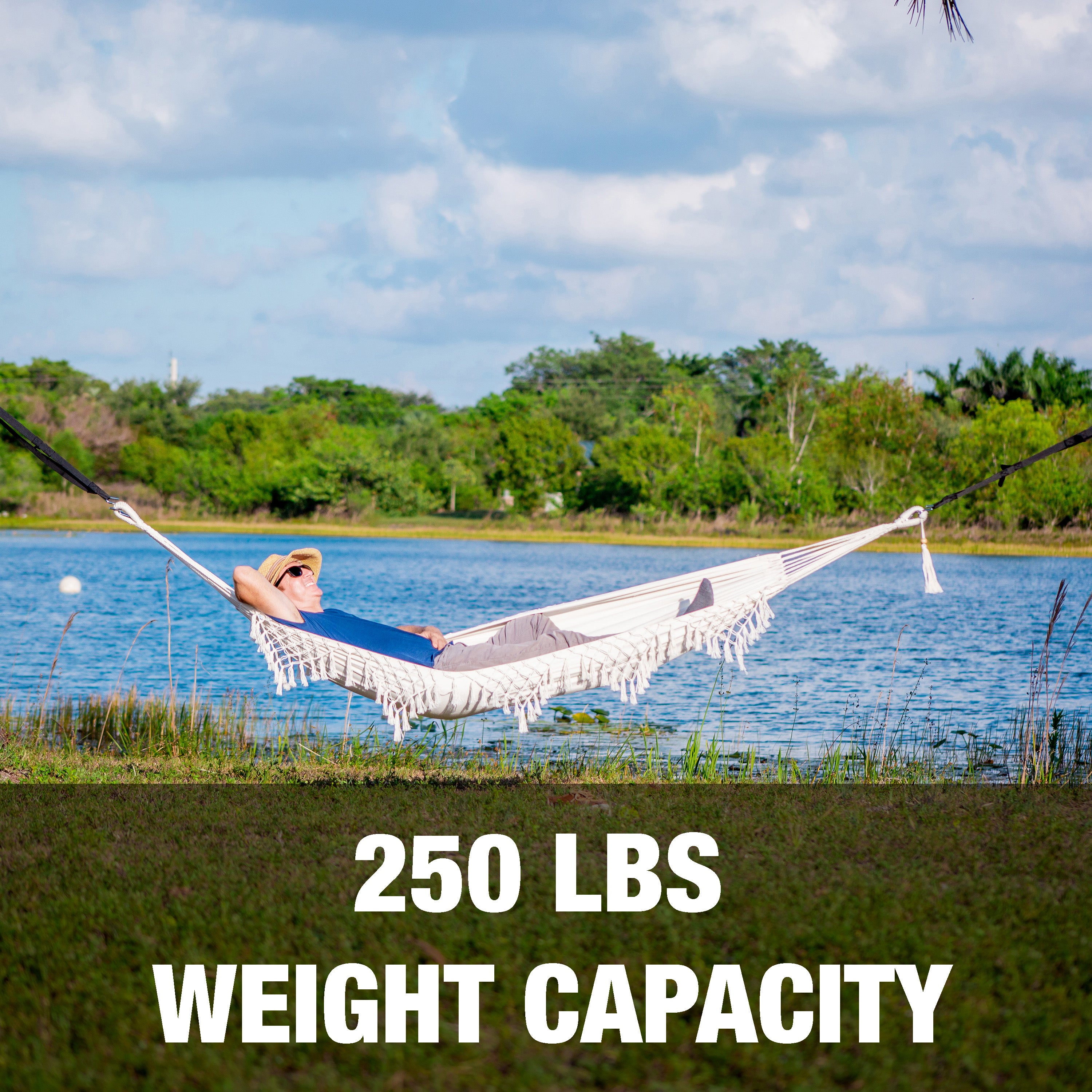 250-pound weight capacity.
