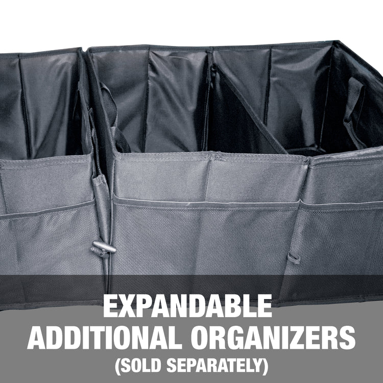 Expandable additional organizers sold separately.