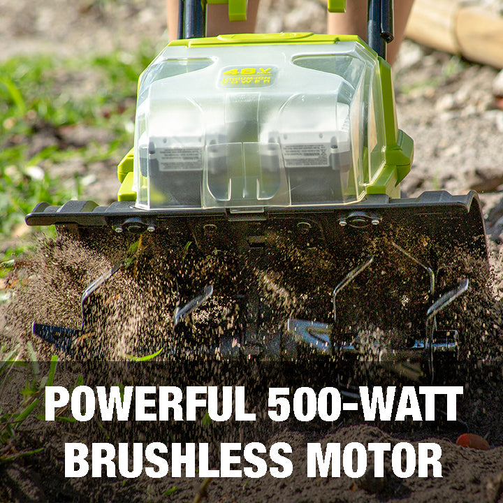 Powerful 500 watt brushless motor.