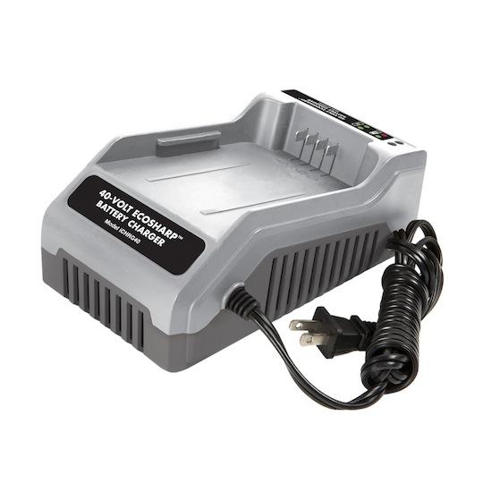 Snow Joe + Sun Joe iCHRG40-RM EcoSharp® Lithium-Ion Battery Charger | 40 Volt (Certified Refurbished)