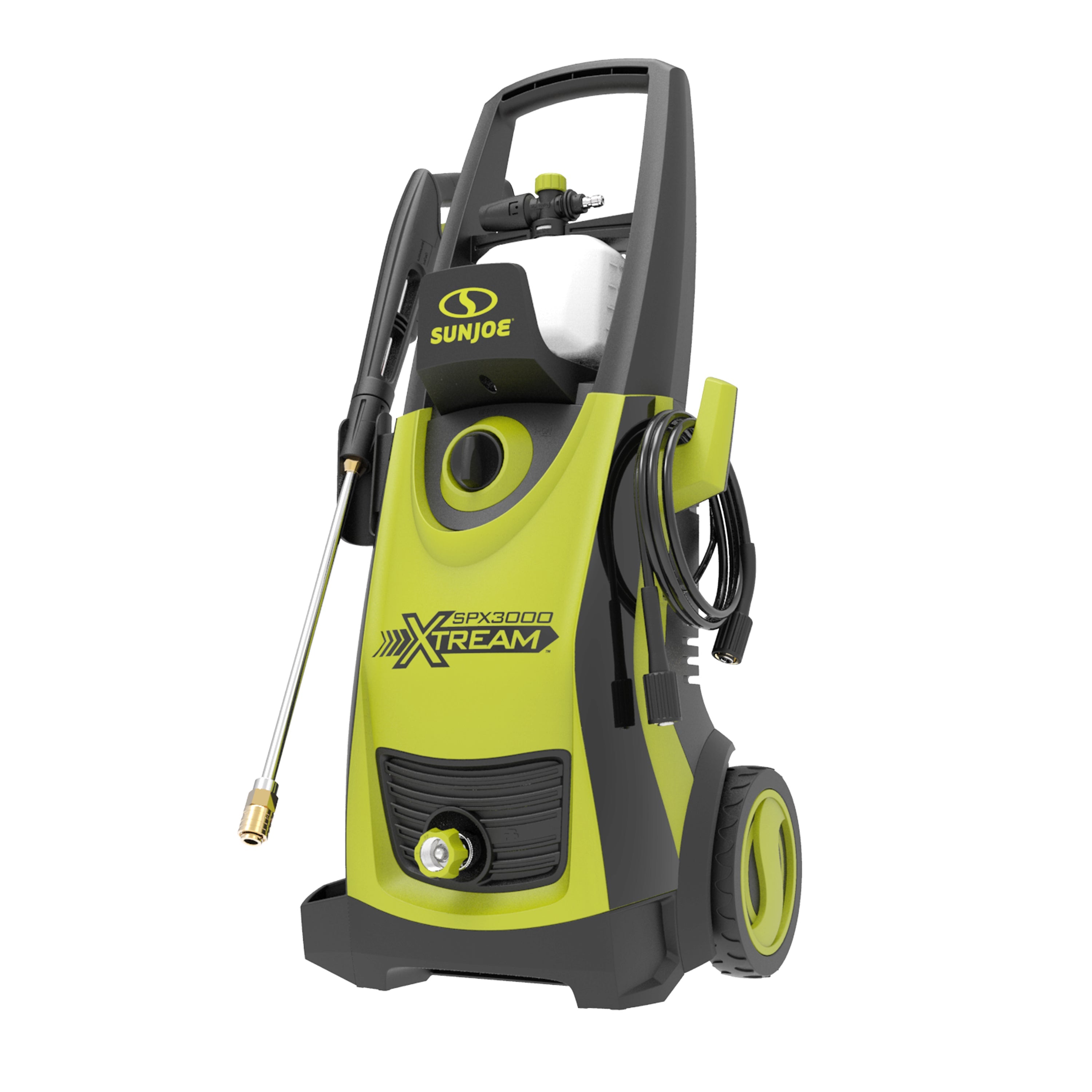 Sun Joe SPX3000® -XT XTREAM Clean Electric Pressure Washer | 13-Amp | XTREAM Triple Action Power | Brass Fittings